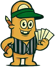 The Bookie, the Long Shot mascot