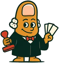 The Honorable Low Blow, the Low Blows mascot