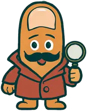The Master of Disguise, the Odd Thumb Out mascot