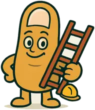 Ladder Climber, the Snakes & Ladders mascot