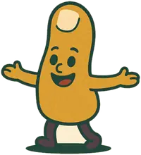 The Wobbler, the Topple mascot